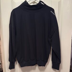 Orangetheory Black High Neck Sweatshirt